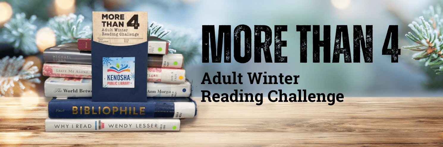 More than four adult winter reading challenge